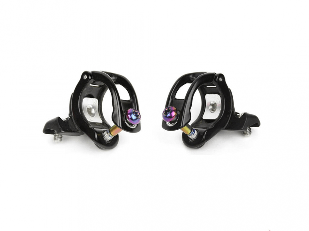 SRAM MatchMaker X, Stainless Rainbow Bolts Pair Black