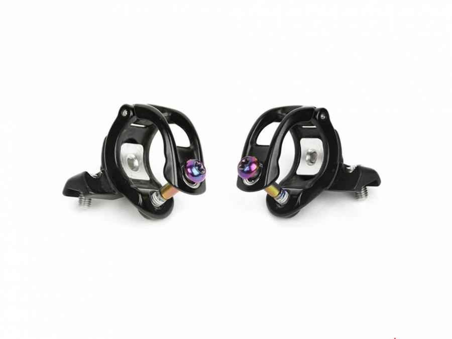 SRAM MatchMaker X, Stainless Rainbow Bolts Pair Black