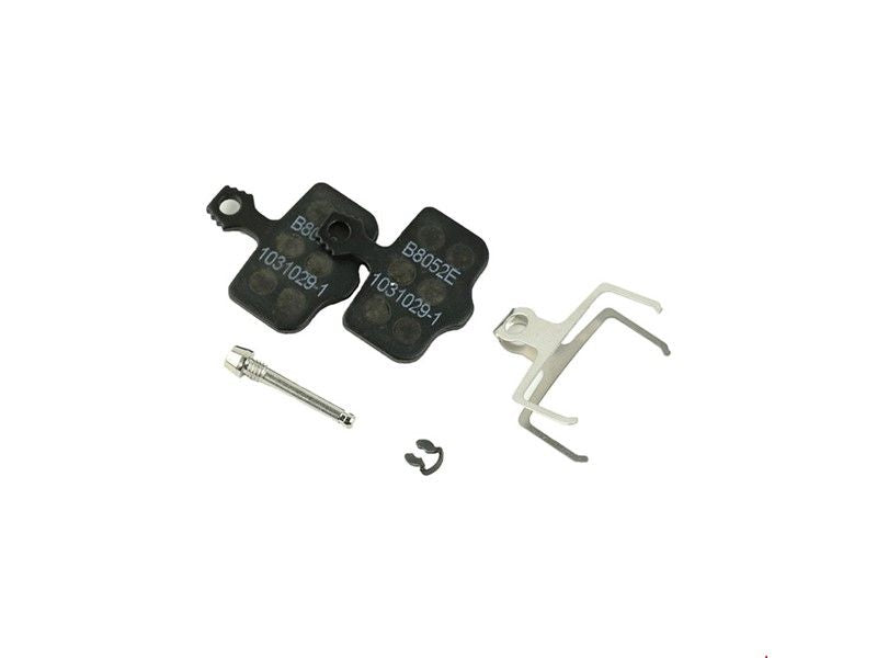 SRAM disc brake pad for Level TL/Level T/Level/Level ULT/TLM B1 (2020+)/DB/Elixir/2-piece road, organic compound, Quiet Steel backing plate