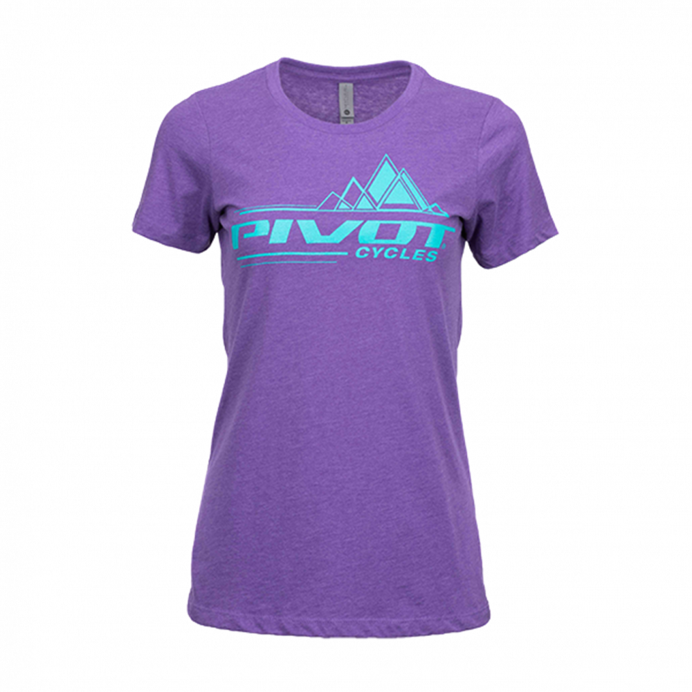 Pivot Geometric Peaks - Women's Purple