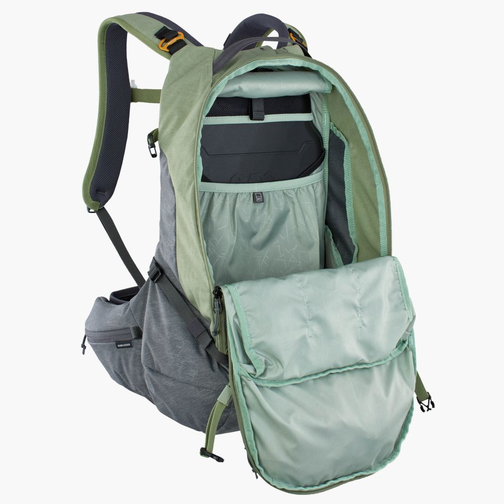 Evoc Trail Pro 26, kuva 4 – Light Olive / Carbon Grey