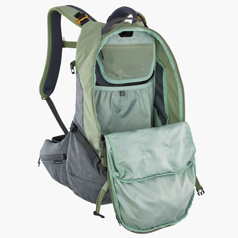 Evoc Trail Pro 26, kuva 5 – Light Olive / Carbon Grey