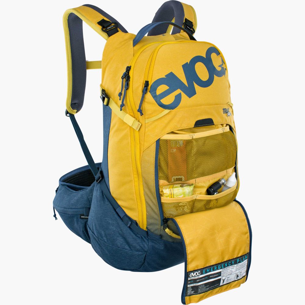 Evoc Trail Pro 26, kuva 3 – Curry - Denim