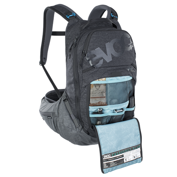 Evoc Trail Pro 16, kuva 3 – Black / Carbon Grey
