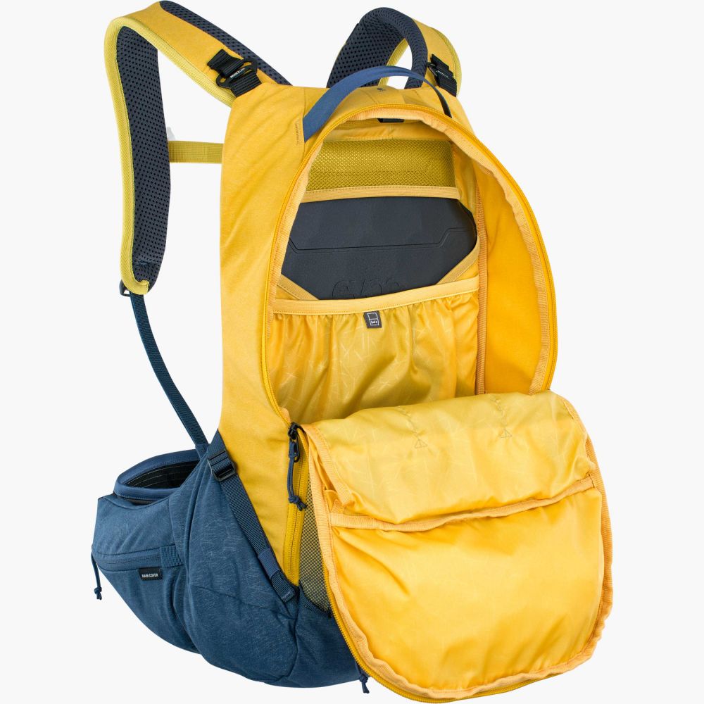 Evoc Trail Pro 16, kuva 7 – Curry - Denim
