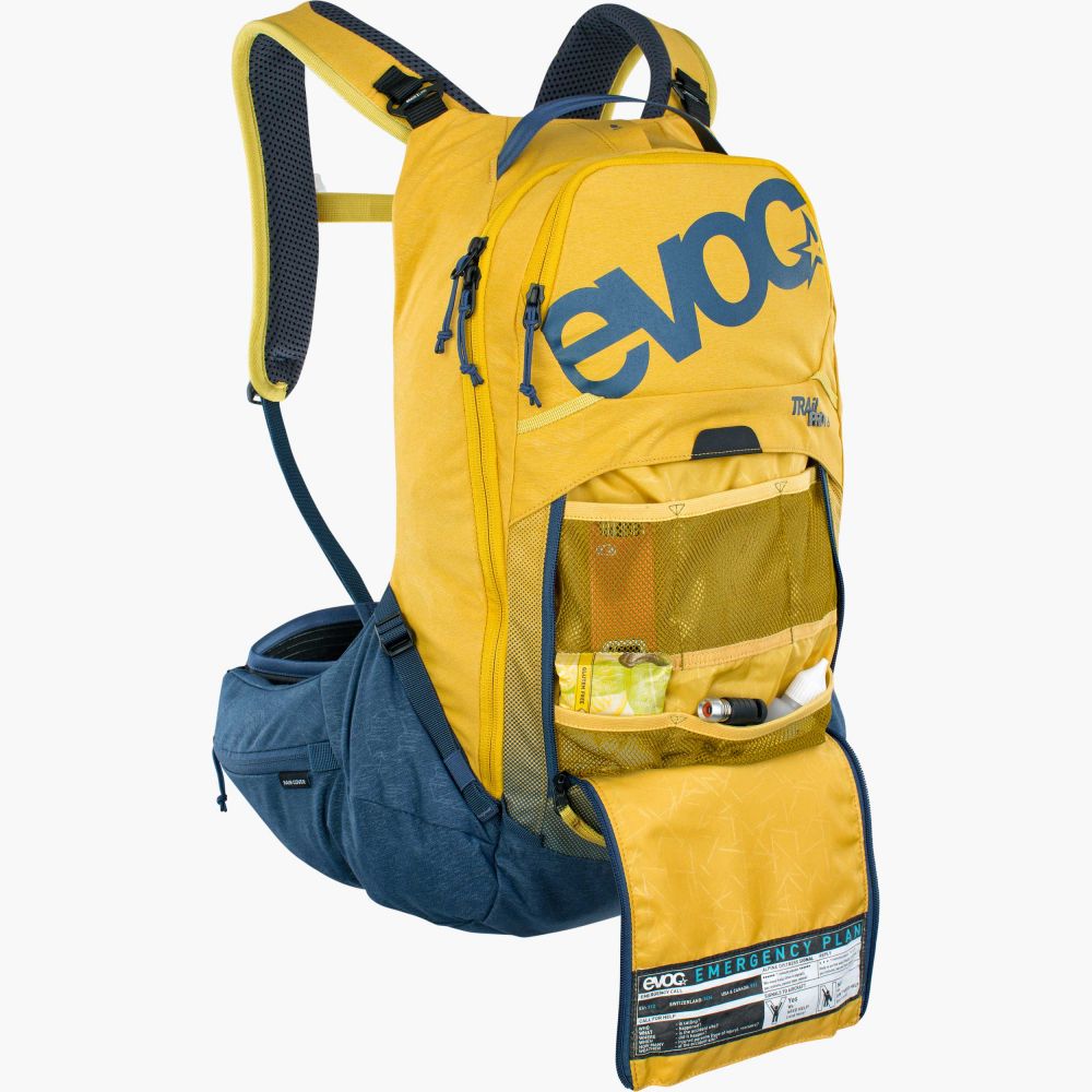 Evoc Trail Pro 16, kuva 9 – Curry - Denim