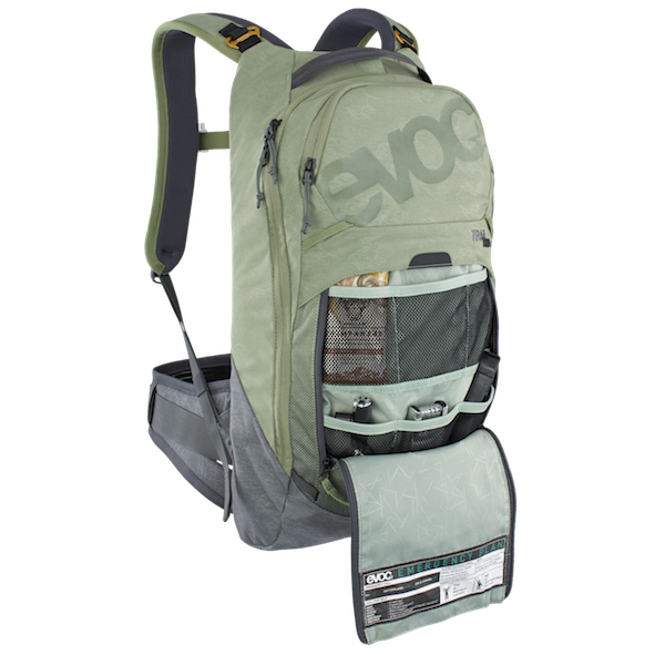 Evoc Trail Pro 10, kuva 2 – Light Olive / Carbon Grey