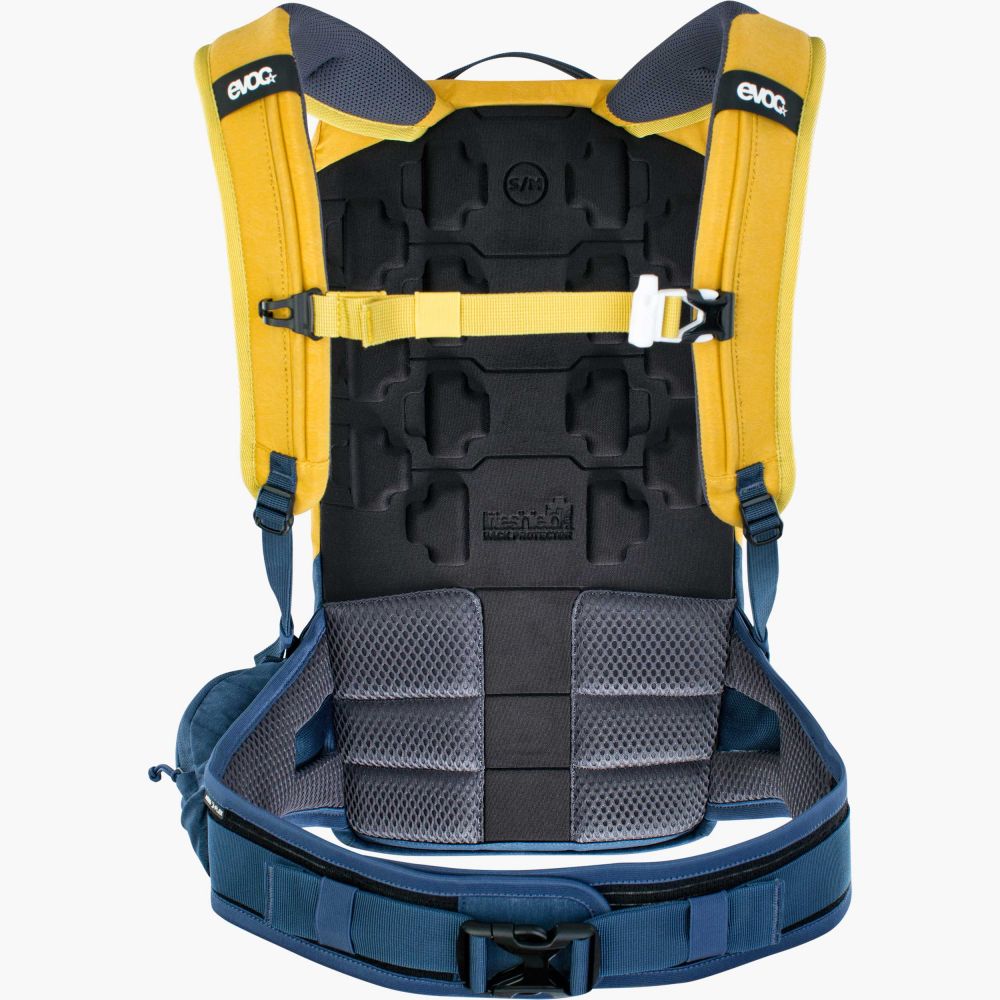 Evoc Trail Pro 10, kuva 8 – Curry - Denim