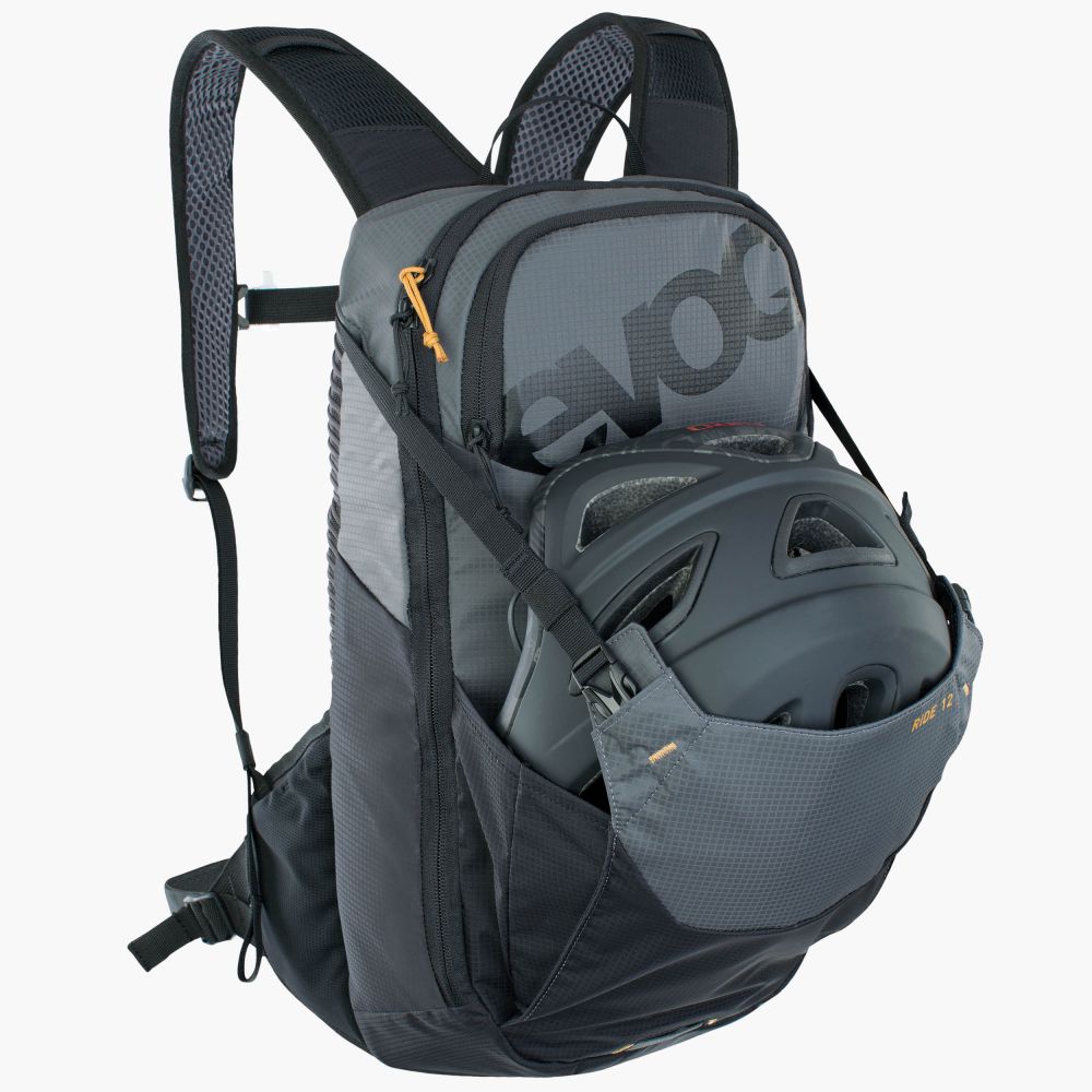 Evoc Ride 12 + 2l Bladder – Carbon Grey Black