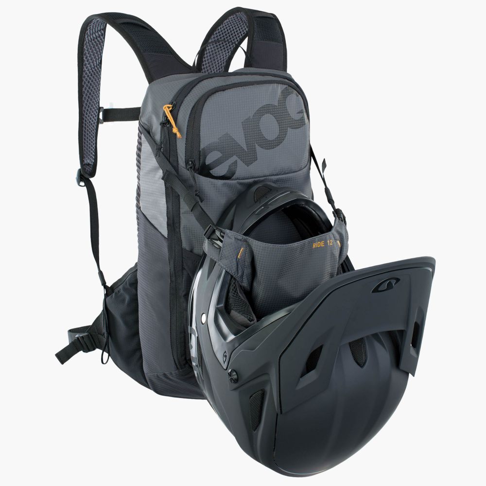 Evoc Ride 12 + 2l Bladder – Carbon Grey Black