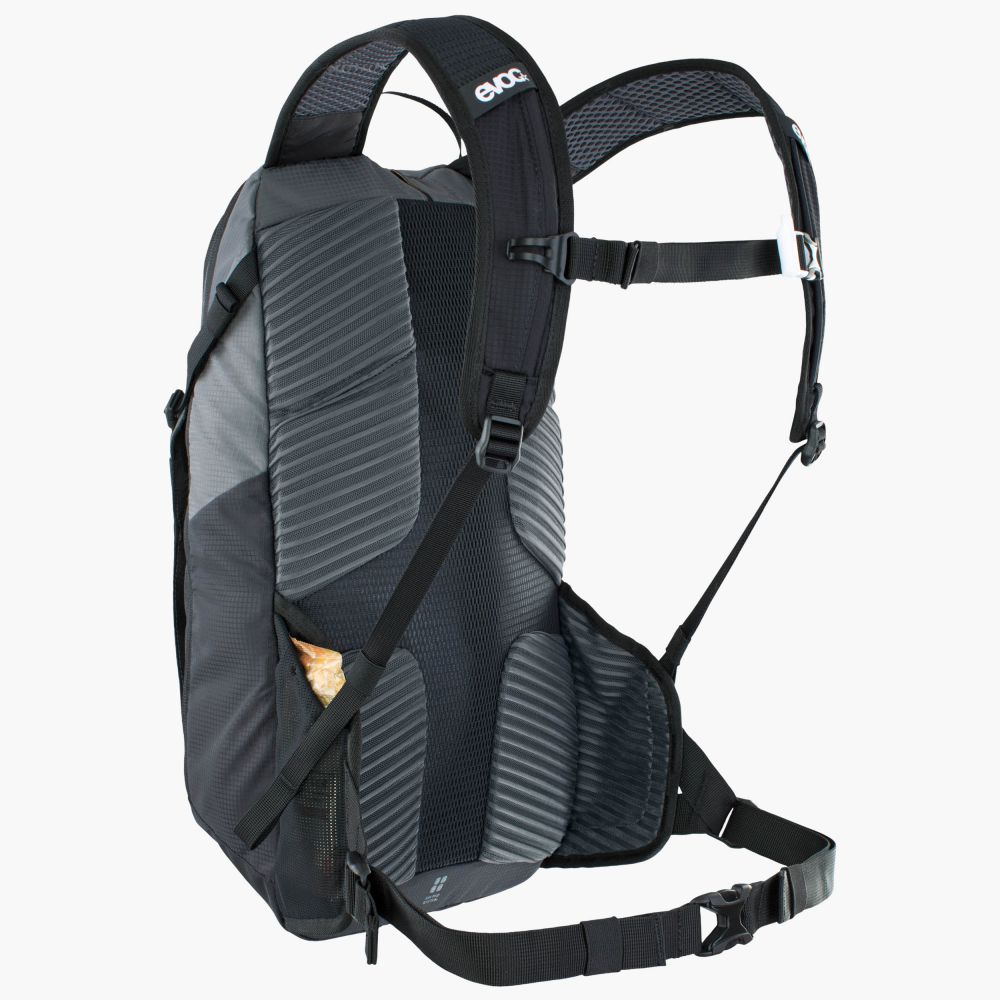 Evoc Ride 12 + 2l Bladder – Carbon Grey Black