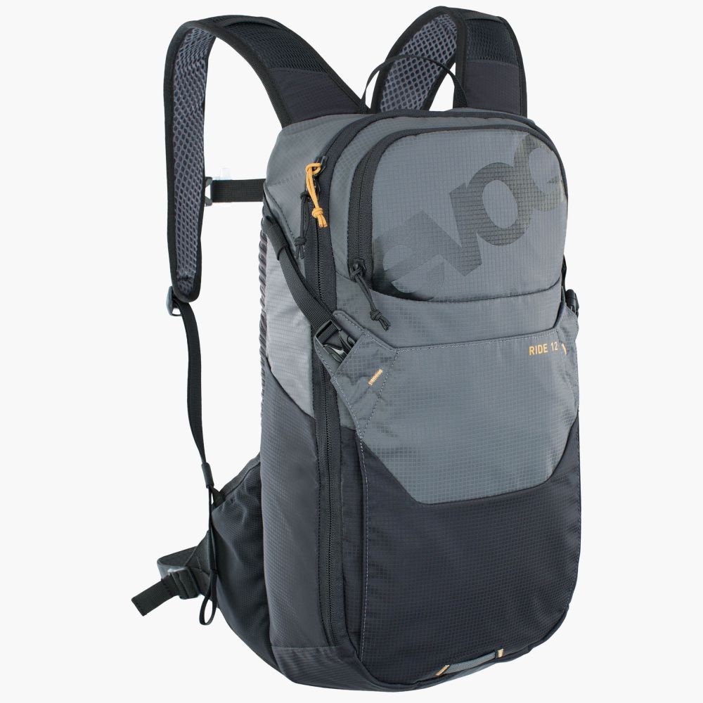 Evoc Ride 12 + 2l Bladder – Carbon Grey Black
