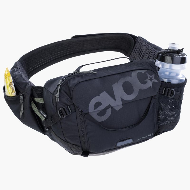 Evoc HIP PACK Pro 3L + 1,5L bladder – Black