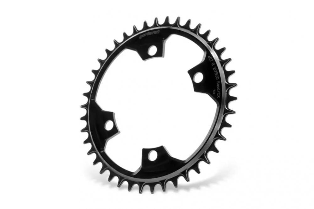Garbaruk Road Gravel 107BCD eturatas Sram AXS 1x ja singlespeed 9-13s voimansiirtoihin
