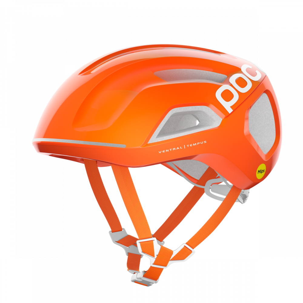 POC Ventral Tempus Mips Fluorescent Orange AVIP maantiepyöräilykypärä