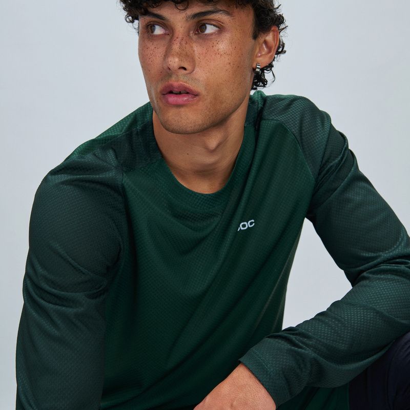 POC M's Motion Air L/S, kuva 3 – Pargasite Green