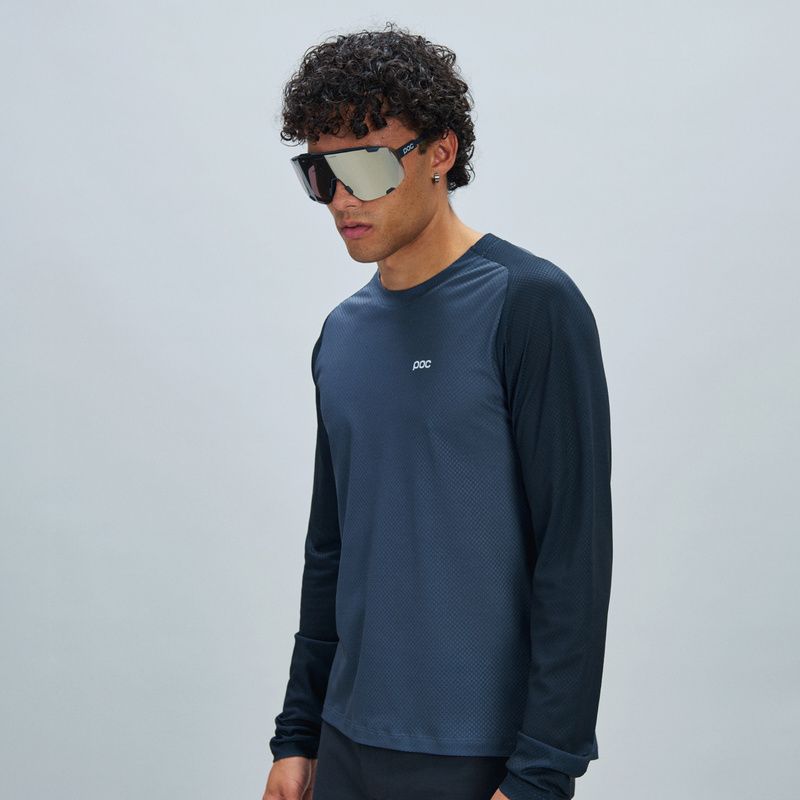 POC M's Motion Air L/S, kuva 3 – Apatite Navy