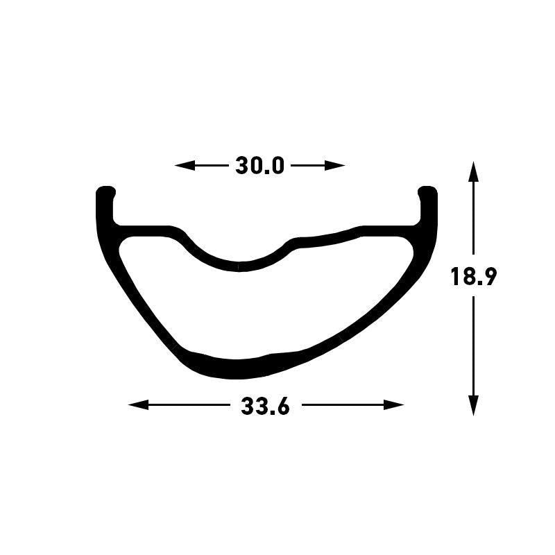 NoTubes Flow MK4 29" rim Black/Gray, image 4
