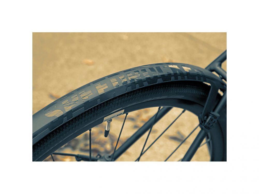 SKS Mudguard Speedrocker Front and rear 28" Black, kuva 4