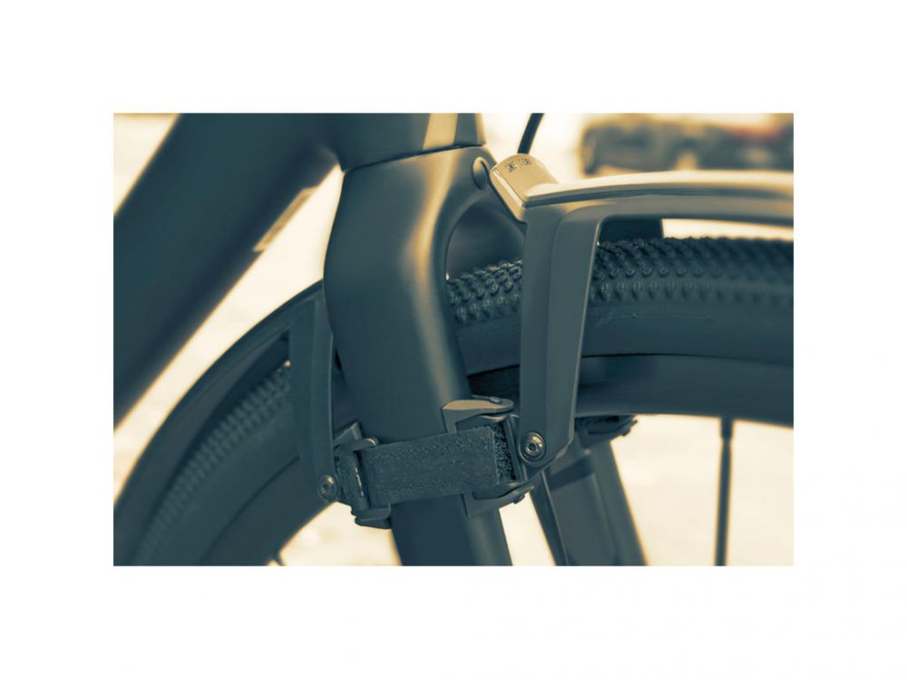 SKS Mudguard Speedrocker Front and rear 28" Black, kuva 3
