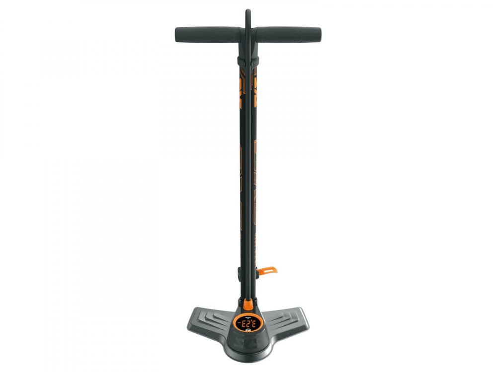 SKS Floor pump Air-X-Plorer Digi 10.0 10 bar/144 psi Black/orange, kuva 2