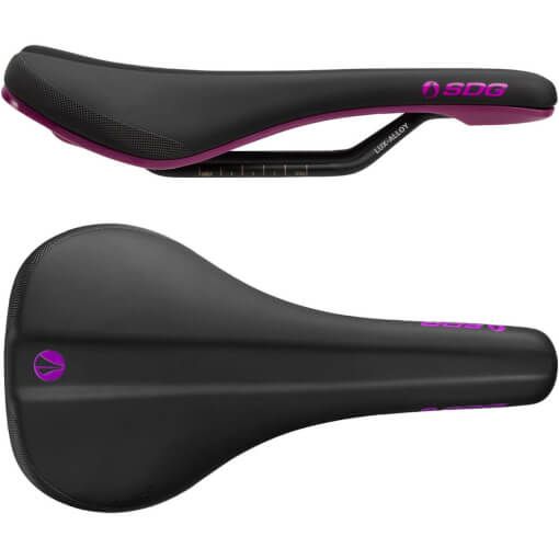 Satula SDG Bel-Air 3.0 Lux-Alloy – Musta/Violetti