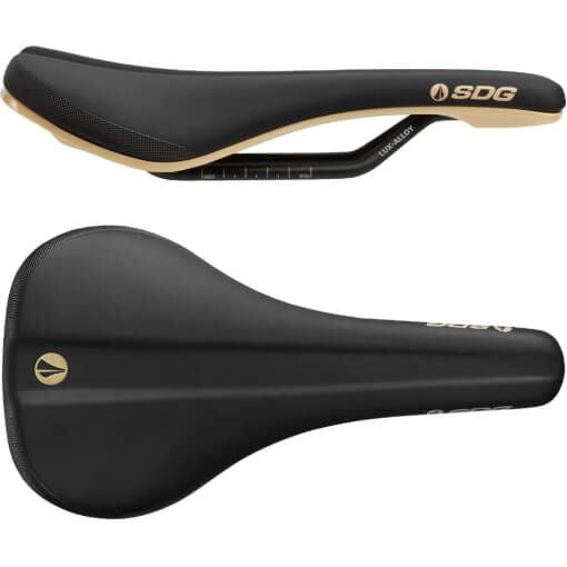 Satula SDG Bel-Air 3.0 Lux-Alloy – Musta/Tan
