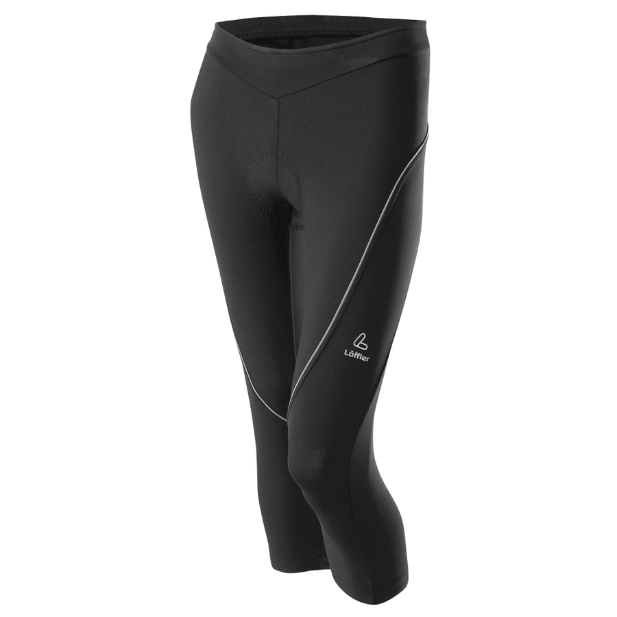 Löffler Women's 3/4 Cycling Tights with Leg Warmers