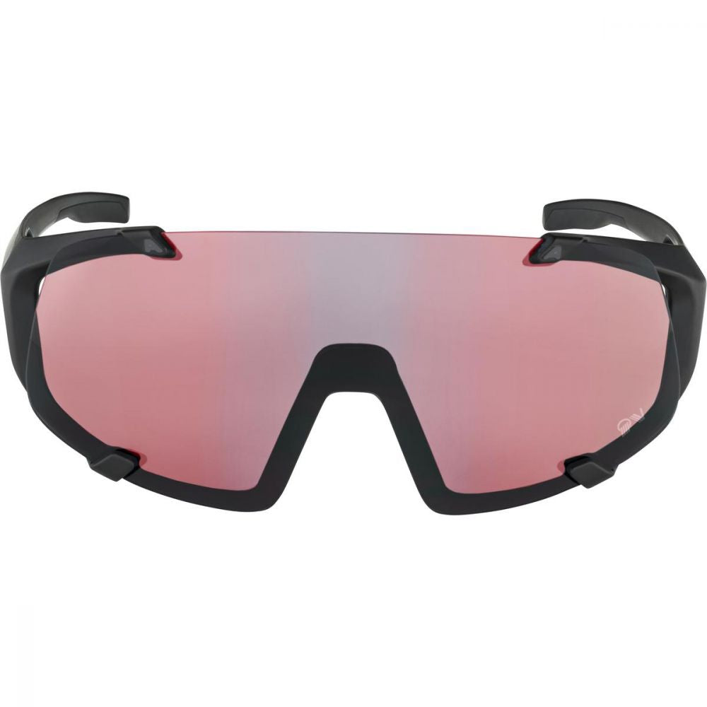 Alpina HAWKEYE QV Black Matt / Varioflex Quattroflex Rainbow Mirror, image 2