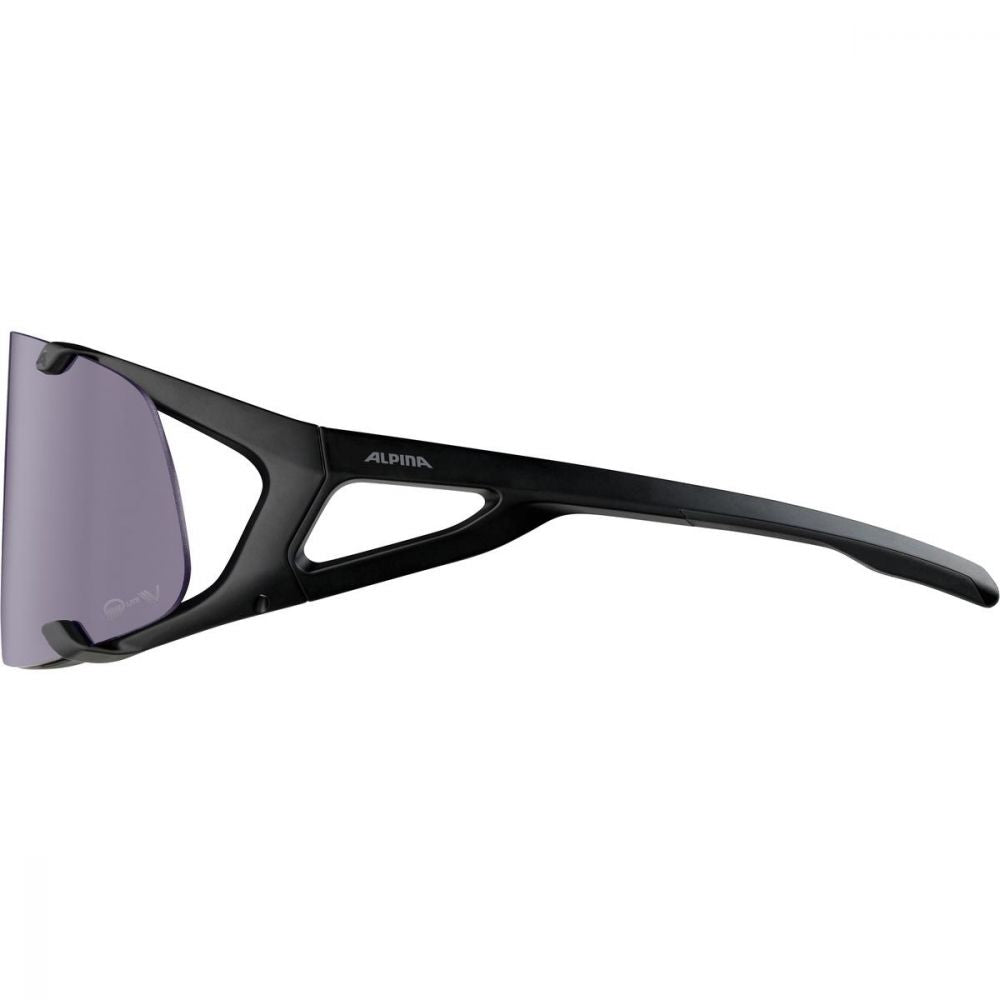 Alpina HAWKEYE Q-LITE V Matt Black / Varioflex Purple, kuva 3