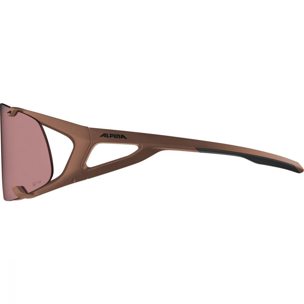 Alpina Hawkeye Q-Lite, kuva 3 – Matt Red / Red Mirror