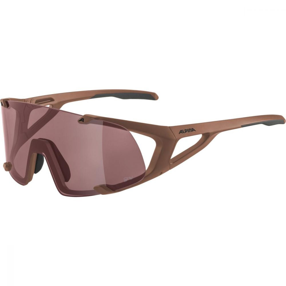 Alpina Hawkeye Q-Lite – Matt Red / Red Mirror