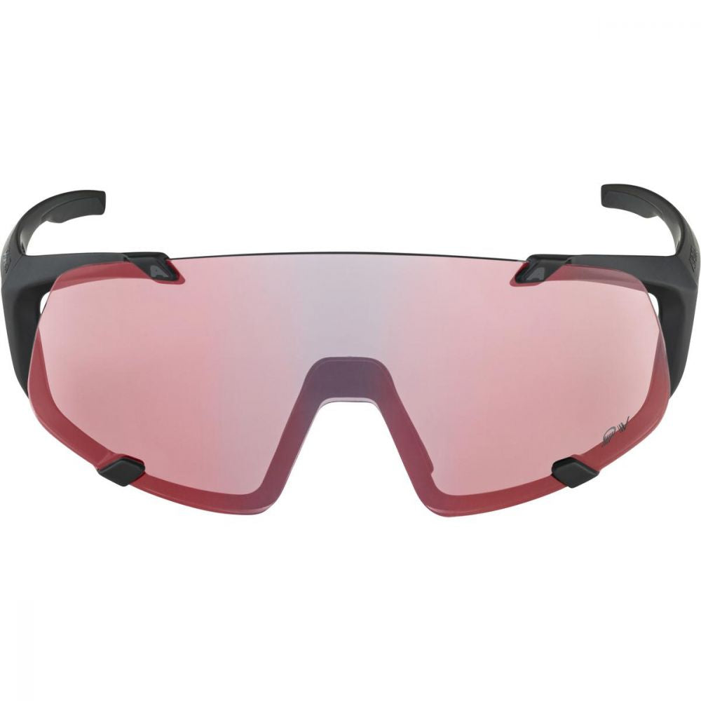 Alpina HAWKEYE S QV Black Matt / Varioflex Quattroflex Rainbow Mirror, kuva 2