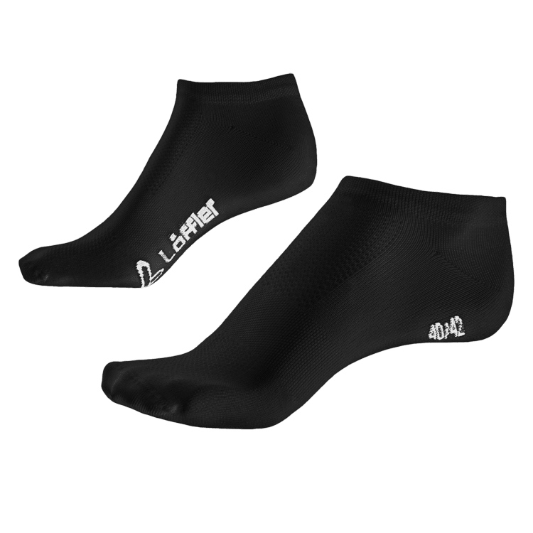 Löffler ankle socks black