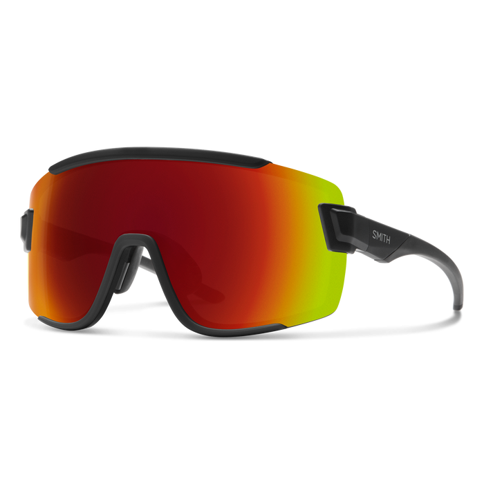 SMITH Wildcat Matte Black ChromaPop Red Mirror / Clear AF