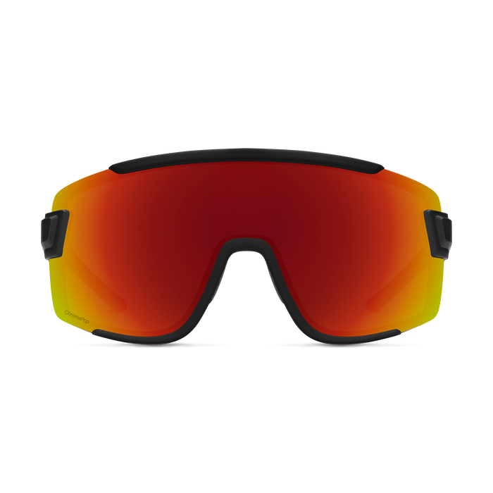 SMITH Wildcat Matte Black ChromaPop Red Mirror / Clear AF, kuva 2