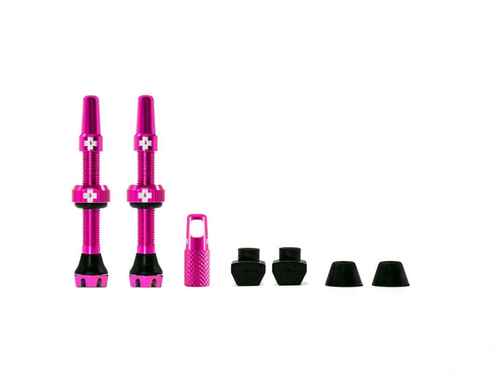 MUC-OFF Tubeless Valve Kit V. 2.0 – Pinkki