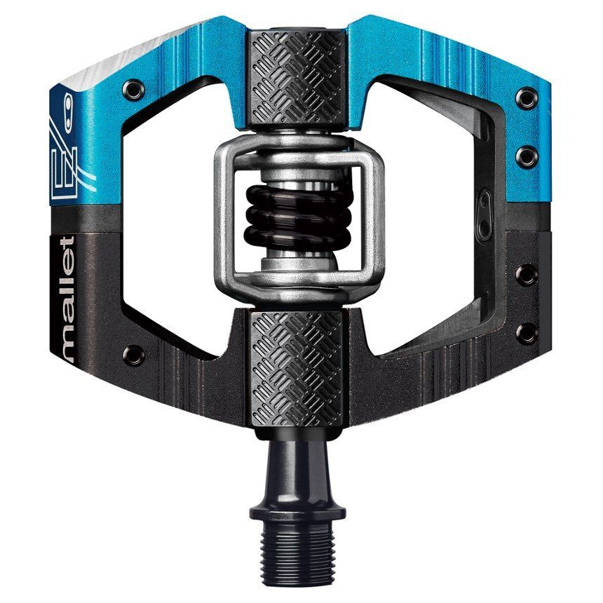 CRANKBROTHERS Mallet E LS (Long Spindle) Enduro lukkopolkimet – Black/Blue