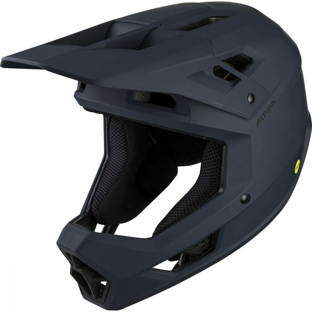 Alpina Pikes MIPS FullFace Kypärä – 60–63 cm / Navy Matt