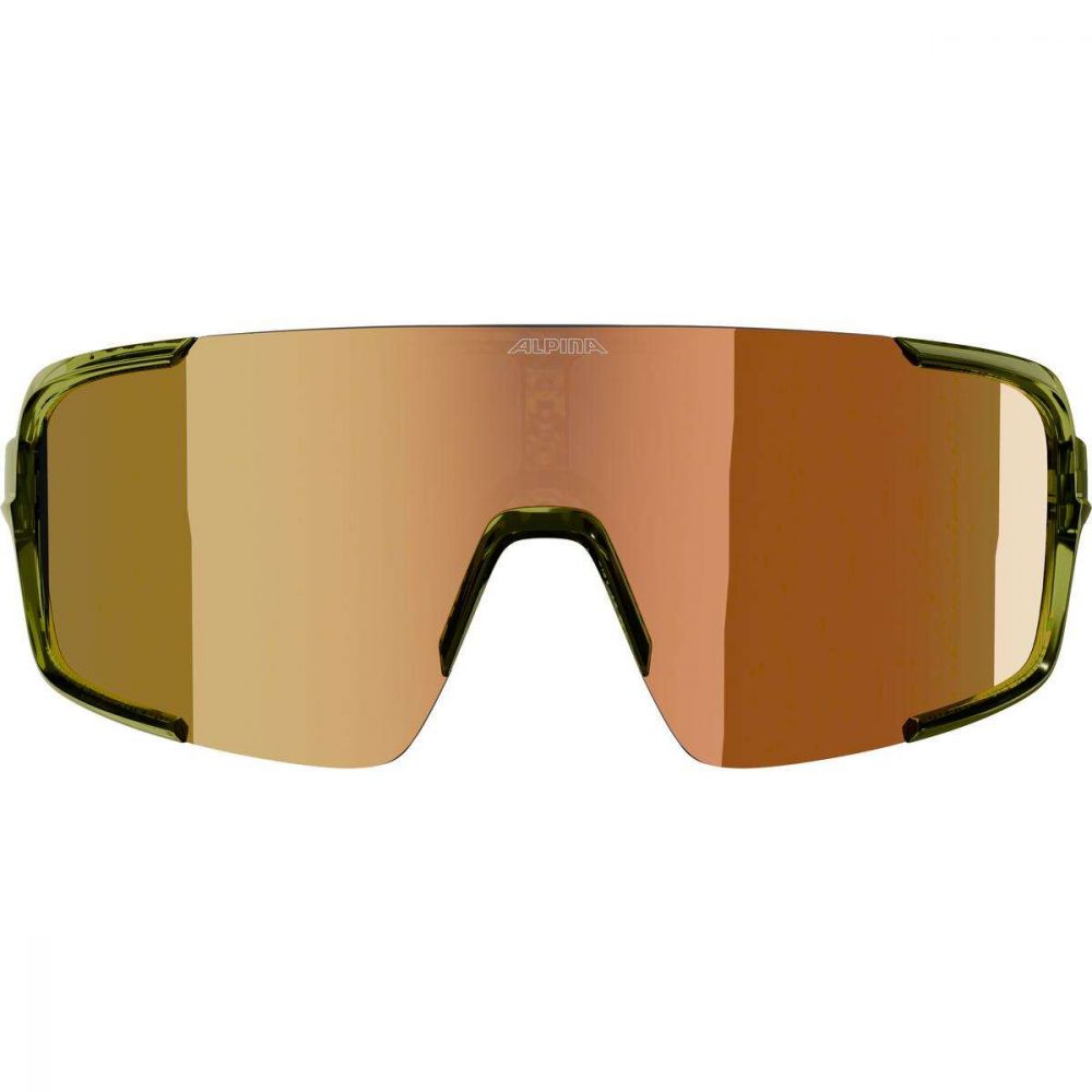 Alpina Lumin urheilulasit – Green Transparent Mirror Gold