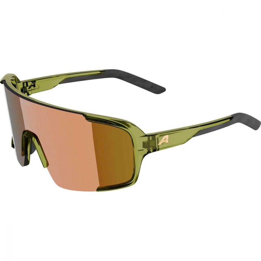 Alpina Lumin urheilulasit – Green Transparent Mirror Gold