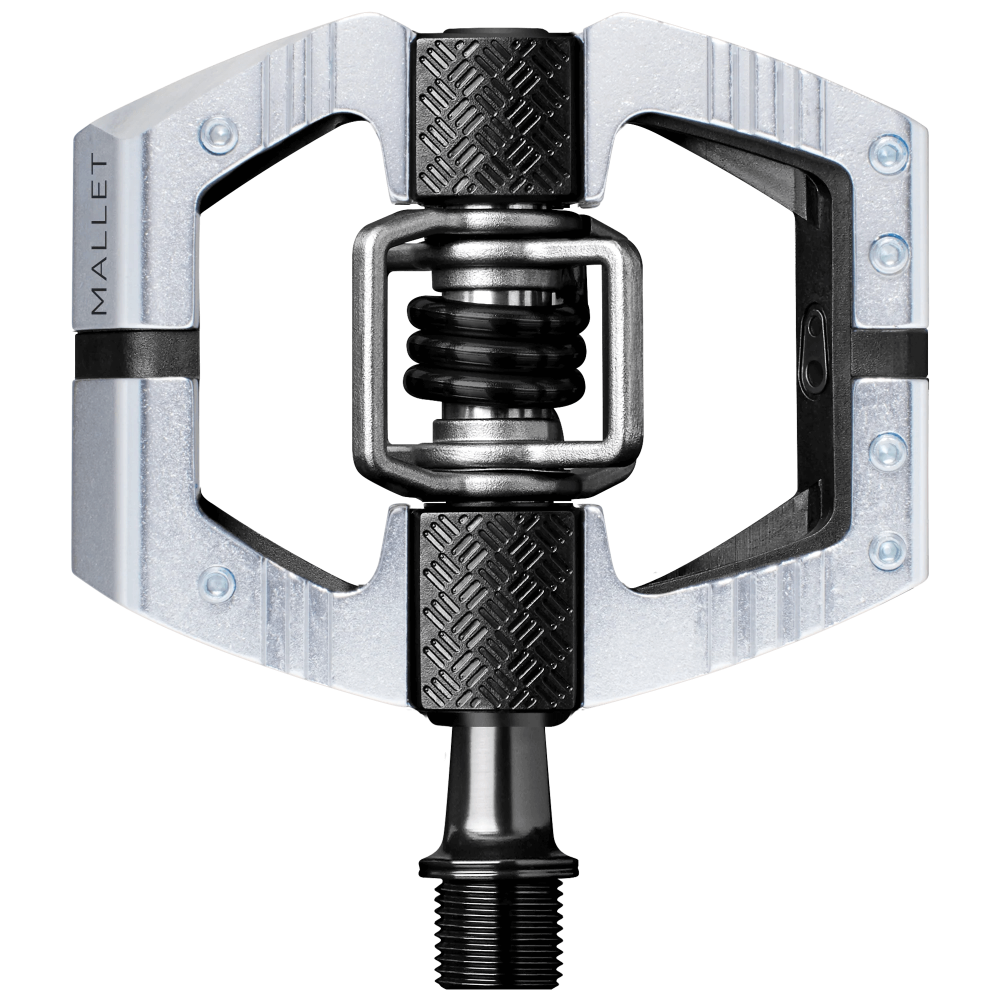 CRANKBROTHERS Mallet E Enduro lukkopolkimet – Polish Silver