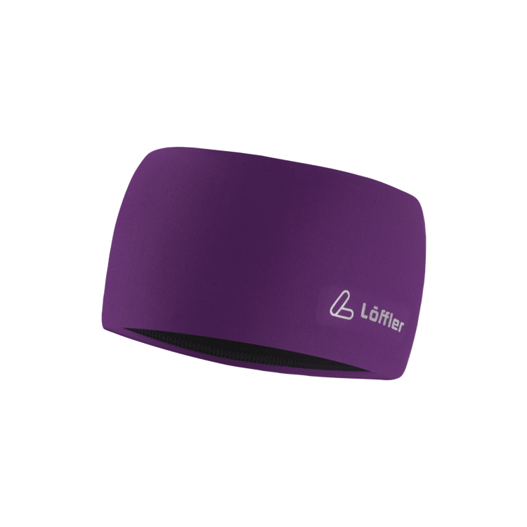 Löffler Mono Headband Wide – Violetti