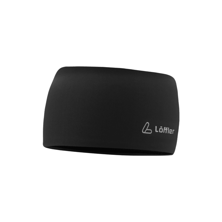 Löffler Mono Headband Wide – Musta