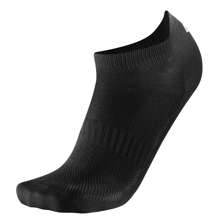 LÖFFLER TRANSTEX® FOOTIE Sukka Musta