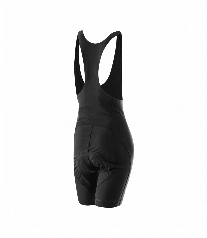 Löffler W Bike Bibshorts Hotbond Black naisten mustat pyöräilybibsit