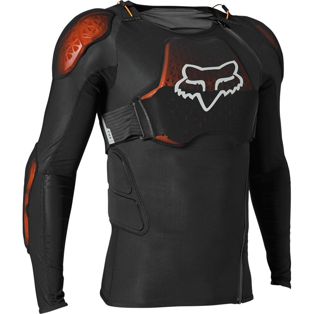 FOX Baseframe Pro D3O Jacket musta suojatakki D3O®-suojilla