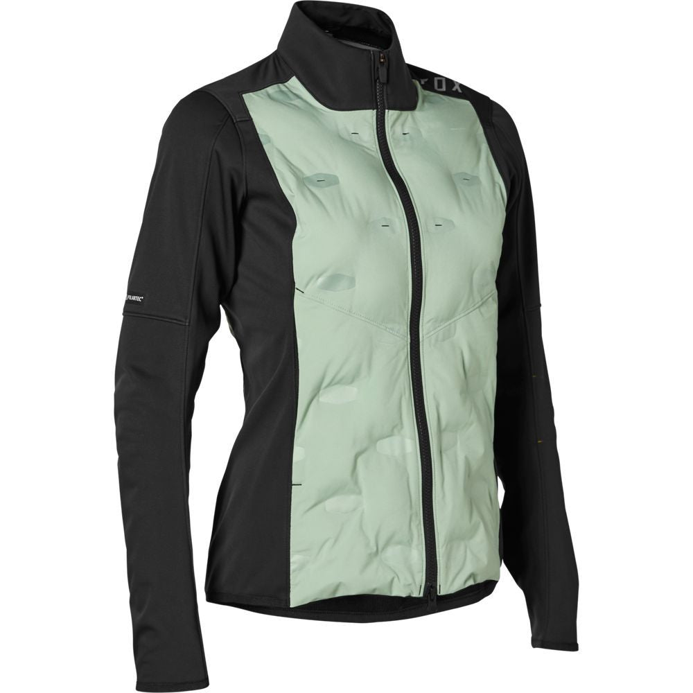 FOX WOMEN'S RANGER WINDBLOC FIRE JACKET – Sage (Black/green)