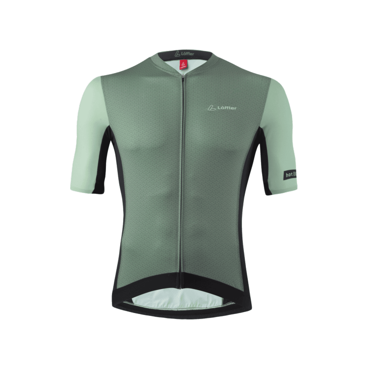 Löffler M BIKE JERSEY FZ CORE HOTBOND cycling shirt – Pine