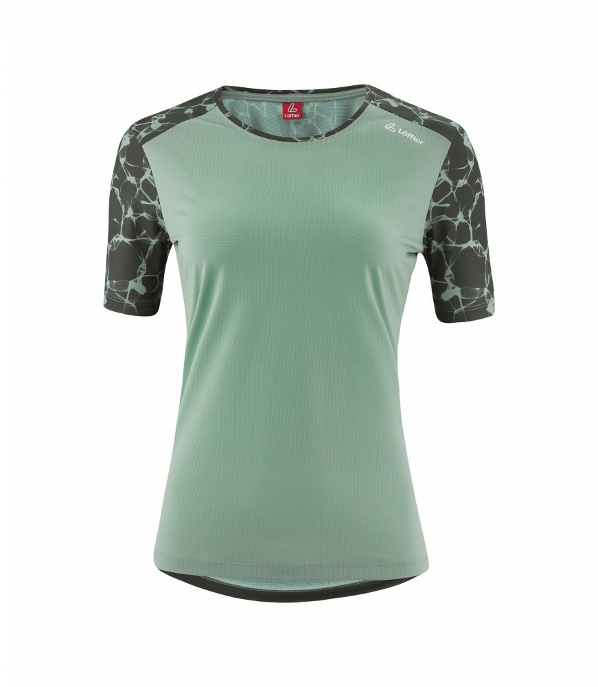 Löffler W MTB T Shirt Parella Cottage naisten kevyt maastopyöräilypaita